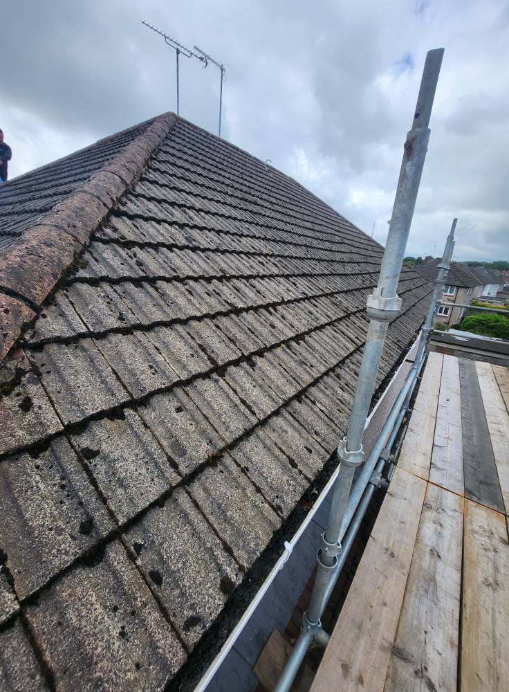 Roofing work in Glasgow