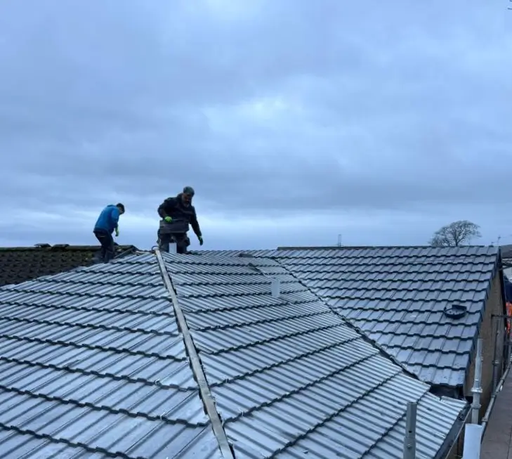 Roofing work in Glasgow